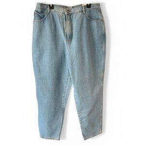 NOS Vintage Gitano Relaxed Fit High Rise Jeans Womens Plus Size 22W Short Baggy